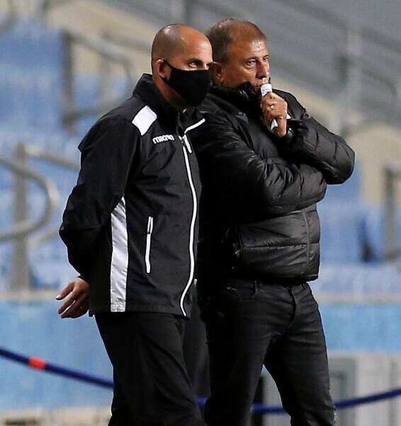 אלישע לוי ורביד גזל בהתייעצות, הערב // צילום: אלן שיבר